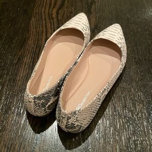 BCBGeneration Embossed Flats